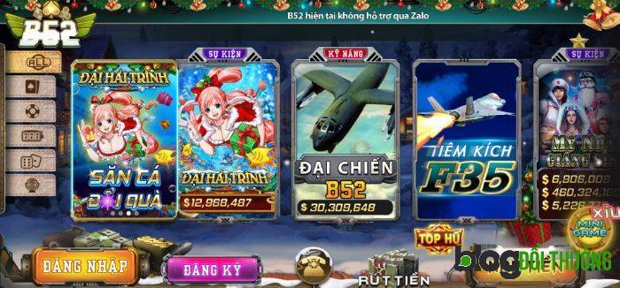 Hướng dẫn nạp tiền vào tài khoản B52 Club
