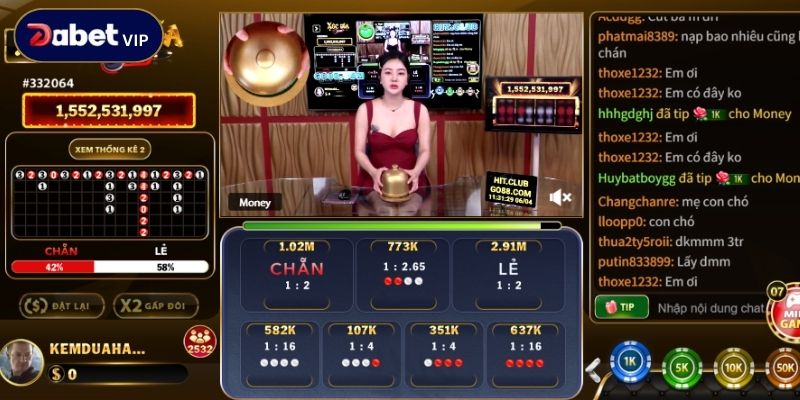 Live Casino Dabet là sòng bạc thu hút đông đảo cược thủ năm 2025