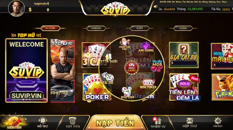 Mini game đổi thưởng tại đây là thỏi “nam châm” hút khách