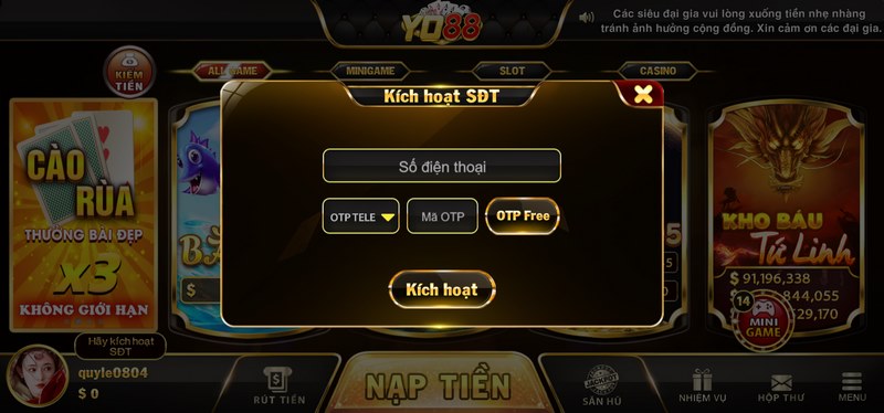 Khi anh em thực hiện kích hoạt số điện thoại sẽ được nhận ưu đãi khủng