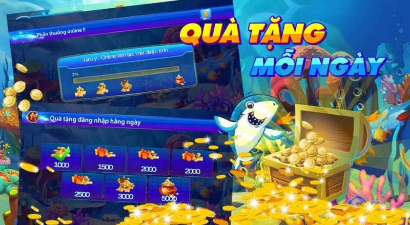 Nhiều sự kiện đặc biệt được cổng game mang đến cho ngư thủ