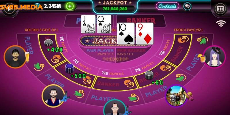 Đôi nét cơ bản về tựa game giải trí Baccarat tại Sv88