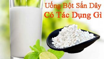 Công dụng của Bột sắn dây đối với sức khỏe mà bạn nên biết