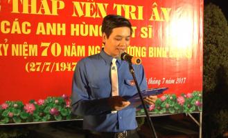 Bài phát biểu tại buổi lễ thắp nến tri ân ngày 27/7 hay và ý nghĩa nhất
