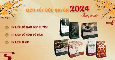 Công ty in lịch Tết uy tín nhất tại Tp.HCM
