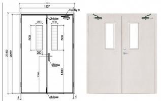 Địa chỉ bán cửa chống cháy uy tín nhất tỉnh Bình Dương