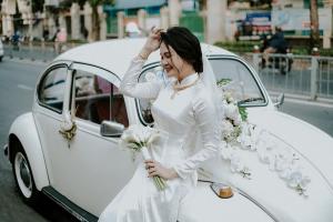 Địa chỉ cho thuê áo dài cưới hỏi đẹp nhất quận 7, TP. HCM