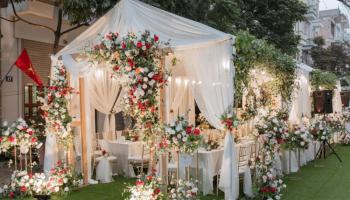 Dịch vụ trang trí tiệc cưới đẹp và uy tín nhất tỉnh Hà Tĩnh