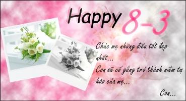Lời chúc 8/3 cho mẹ chân thành và ý nghĩa nhất