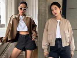 Cách phối đồ với áo bomber đẹp nhất cho các nàng