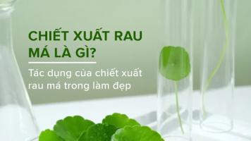 Sản phẩm mỹ phẩm chiết xuất từ rau má tốt nhất