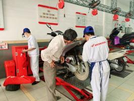 Trung tâm bảo dưỡng xe máy Honda uy tín nhất tỉnh Bắc Giang