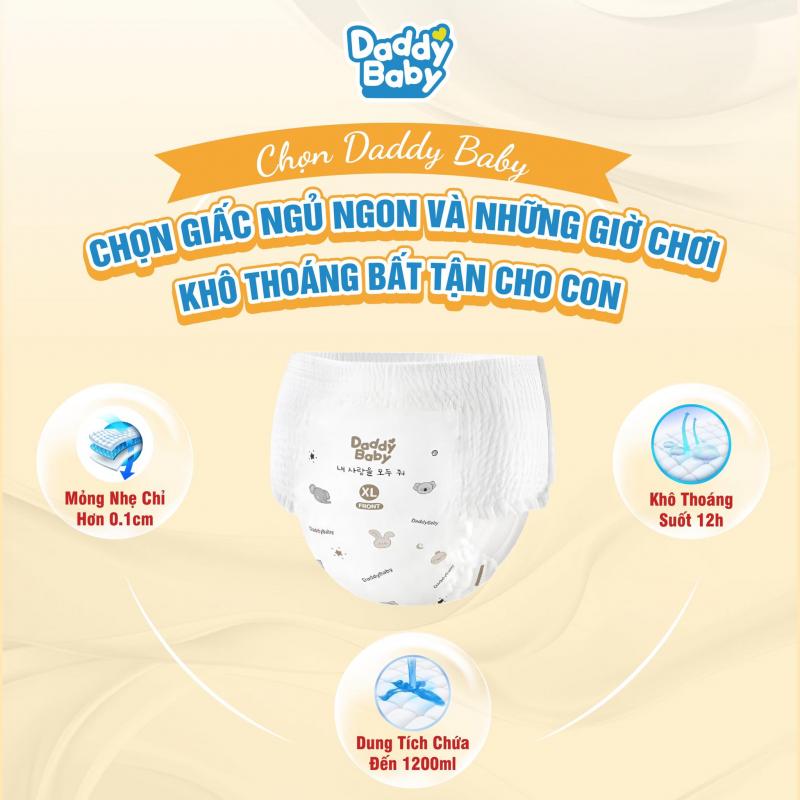 Bỉm Daddy Baby Story phiên bản Việt Nam