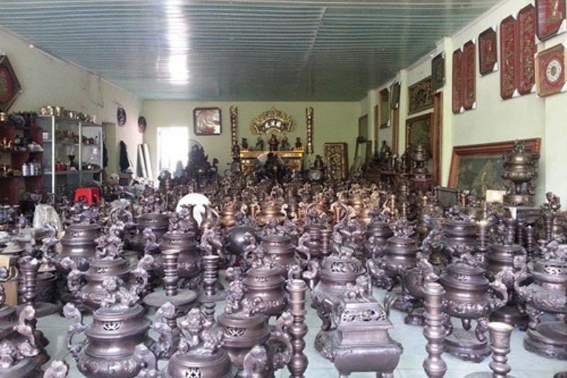 Nghề đúc đồng Lộng Thượng.