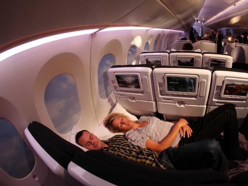 Air New Zealand - Hãng hàng không có hạng “giường nằm” cho hành khách