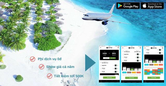 Ứng dụng đặt vé máy bay Alo Trip