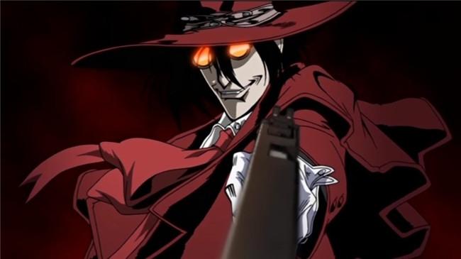 Đôi mắt đáng sợ của ma cà rồng Alucard