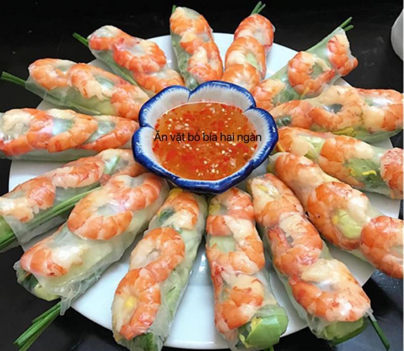 Ăn Vặt Bò Bía Hai Ngàn