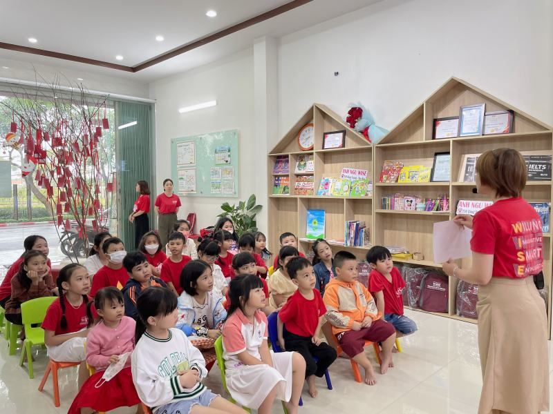Trải nghiệm cùng lớp học tại  Anh ngữ WISE