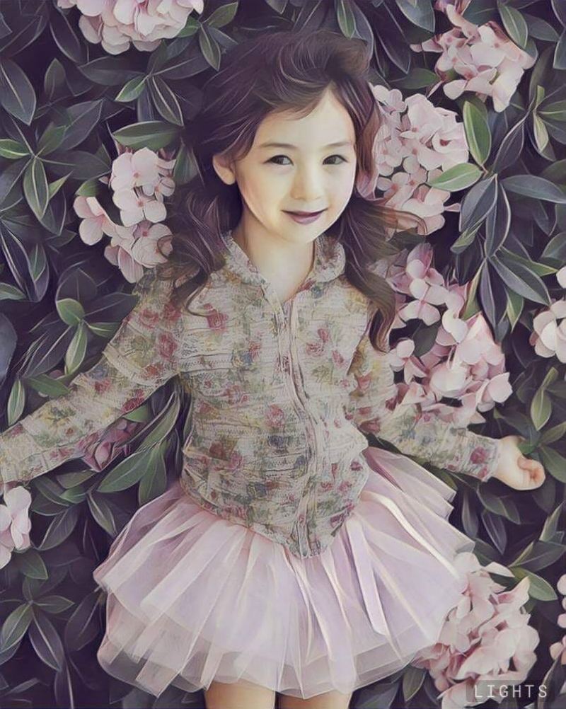 Một bức ảnh được chuyển từ phần mềm Artist's Sketch Free