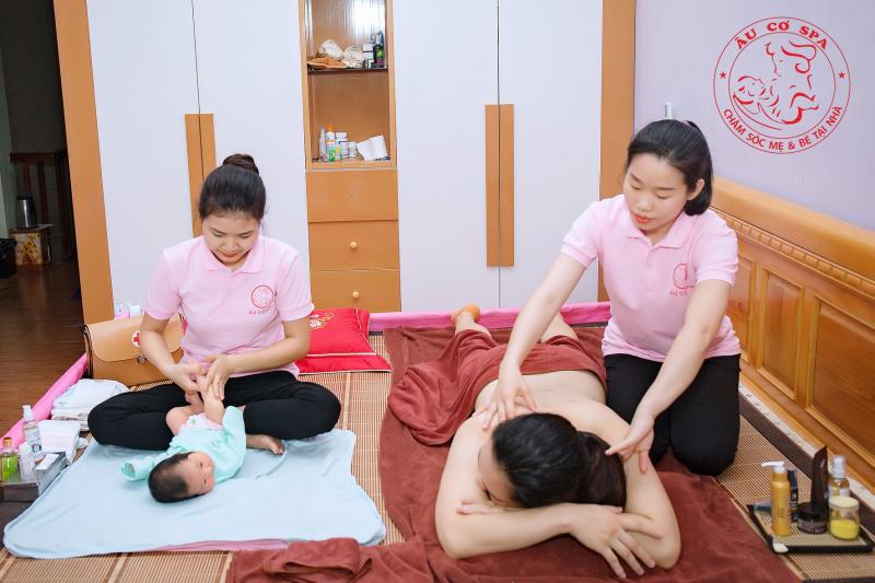 Âu Cơ Spa - Chăm sóc bé tại nhà
