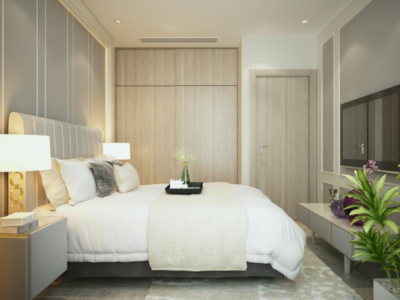 Nội thất phòng ngủ của AZ Lâm Viên Complex