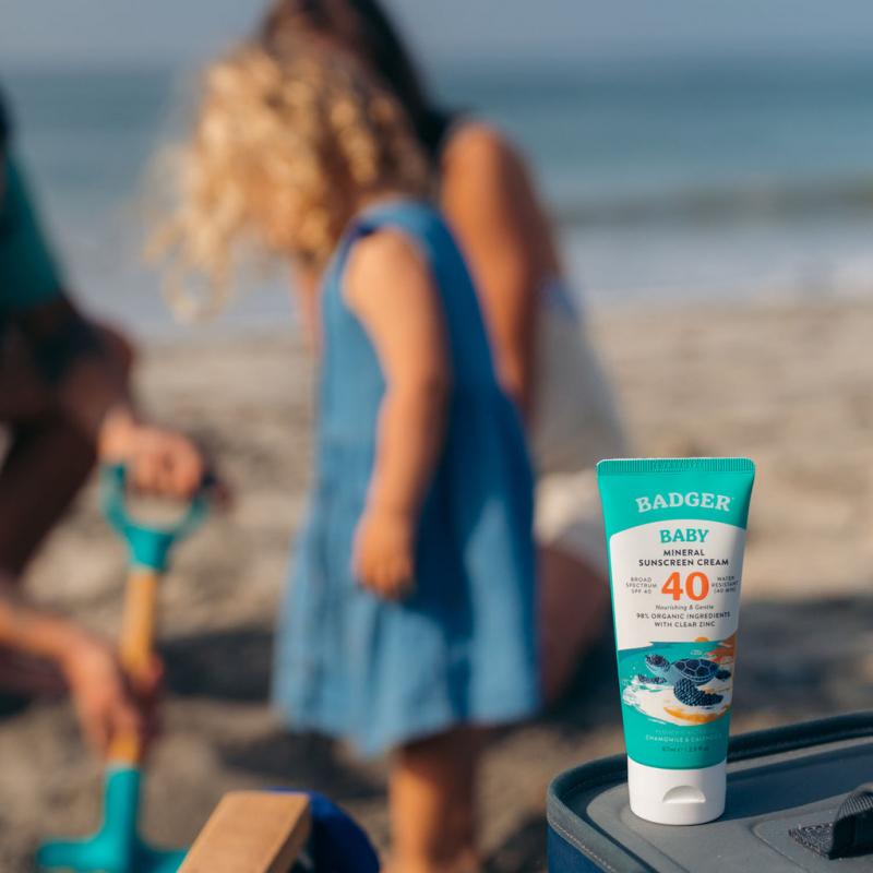 Badger Baby Sunscreen Cream SPF 40+
