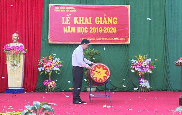 Bài phát biểu khai giảng năm học mới của hiệu trưởng THCS số 2