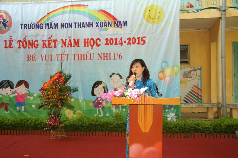 Bài phát biểu tổng kết năm học của hiệu trưởng trường mầm non