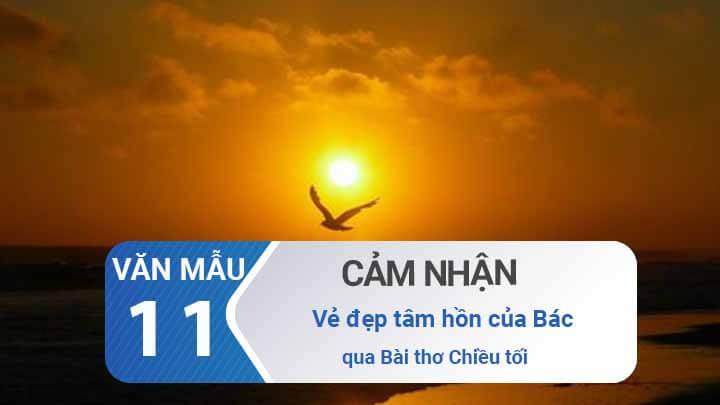 Cảm nhận vẻ đẹp tâm hồn của nhân vật trữ tình trong 