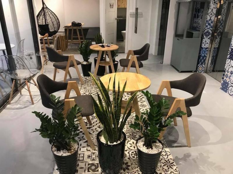 Bàn ghế quầy bar - quán cafe