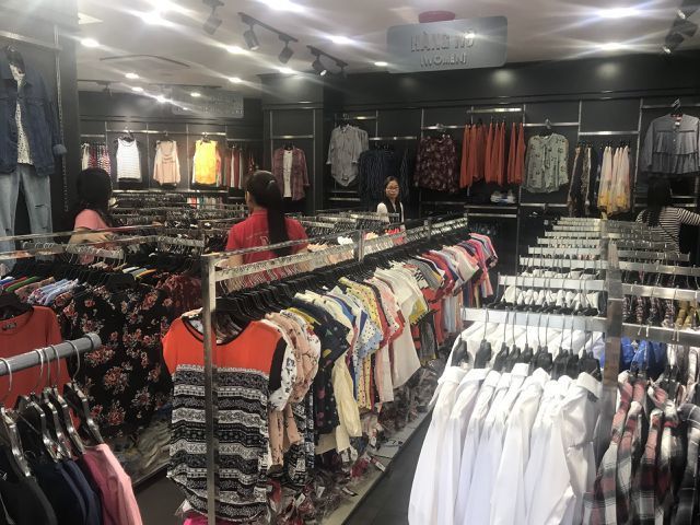 Bán shop quần áo
