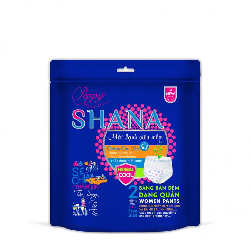 Băng vệ sinh đêm dạng quần Peppy Shana