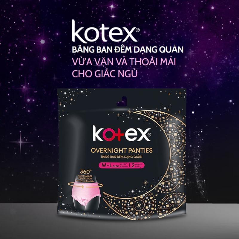 Băng vệ sinh KOTEX ban đêm dạng quần