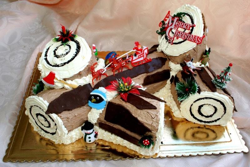 Bánh Buchenoel của Pháp