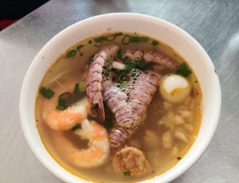 Bánh canh tôm tít-ghẹ