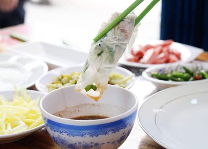 Bánh cuốn nóng Gia Yến