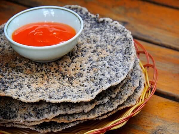 Bánh Đa vừng đen, đặc sản xứ Nghệ