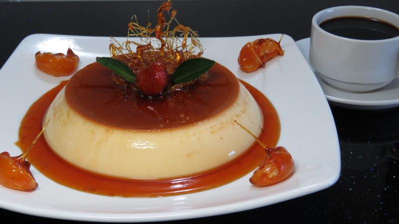 Bánh flan baileys