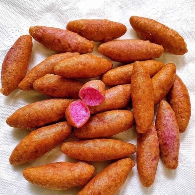 Bánh khoai mỡ chiên