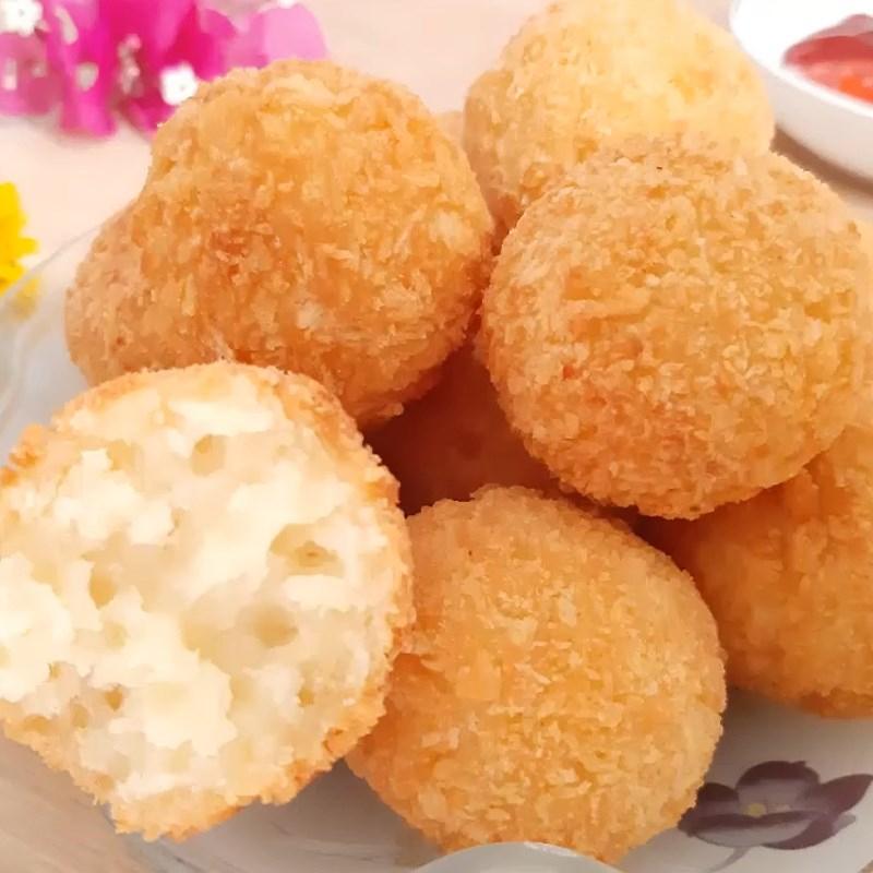 Bánh khoai tây sữa chiên xù