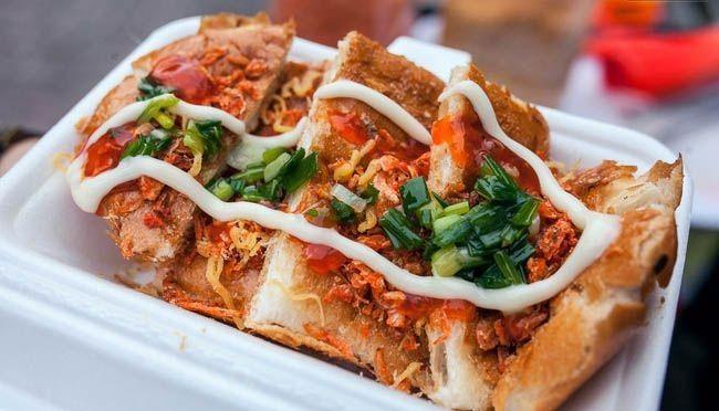 Bánh mì nướng muối ớt