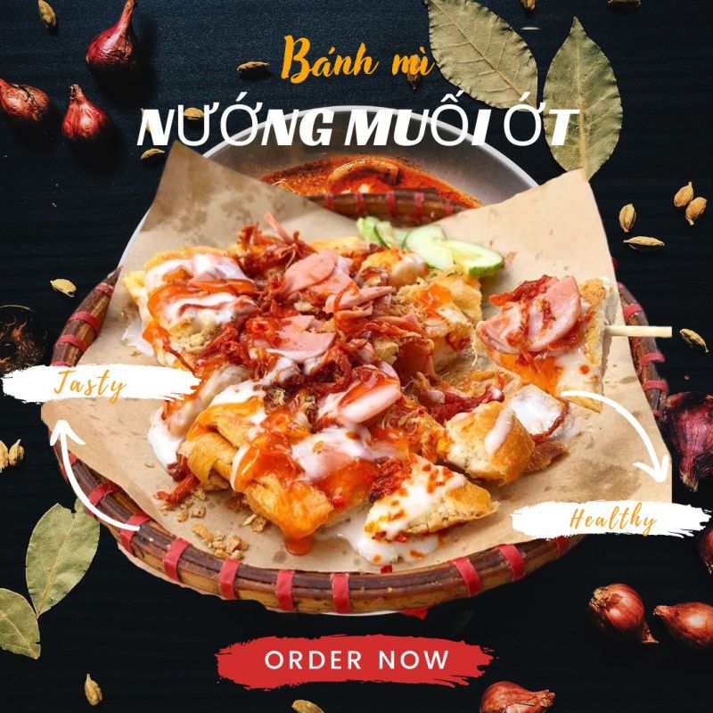 Bánh Mì Nướng Muối Ớt Chang Chang