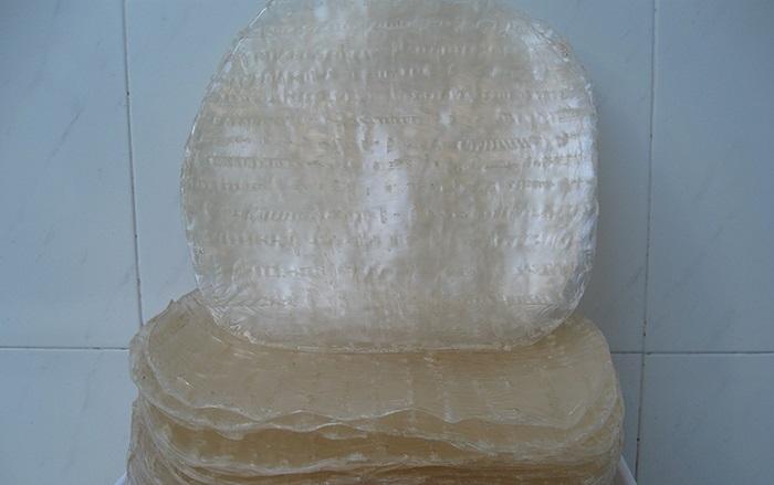 bánh tráng mỏng dẻo ngon.