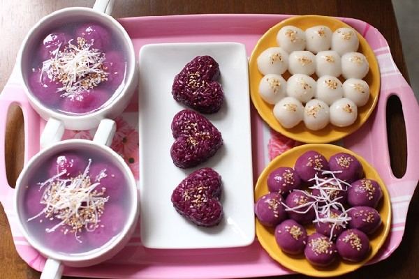 Bánh trôi khoai lang