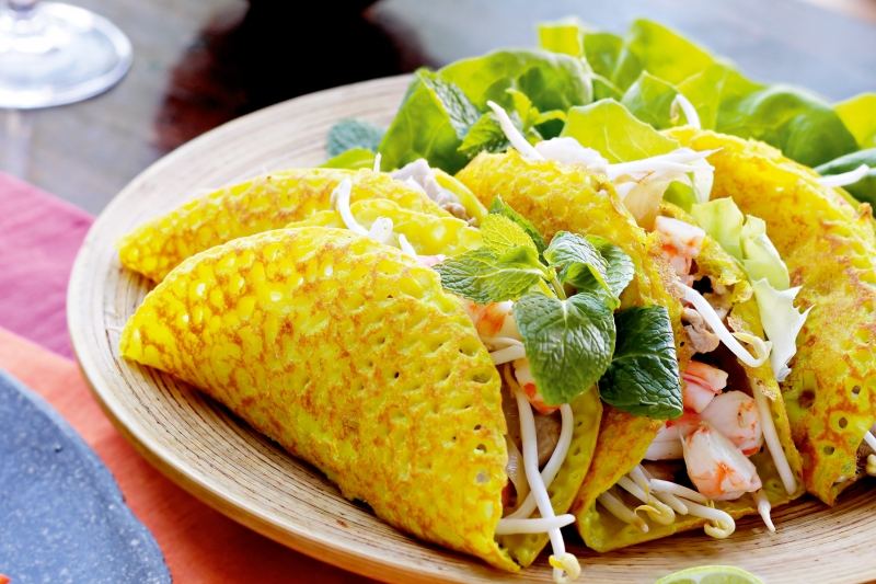 Bánh xèo - Quán An Thi Huế