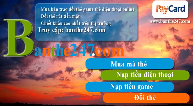 ﻿Dịch vụ nạp tiền điện thoại online nạp tiền điện thoại trả trước, trả sau nhanh chóng