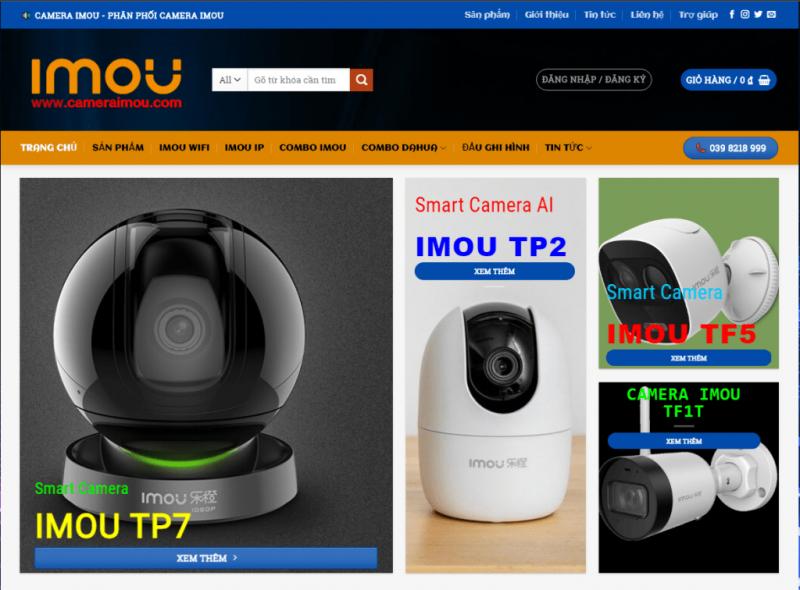 Website bán camera quan sát