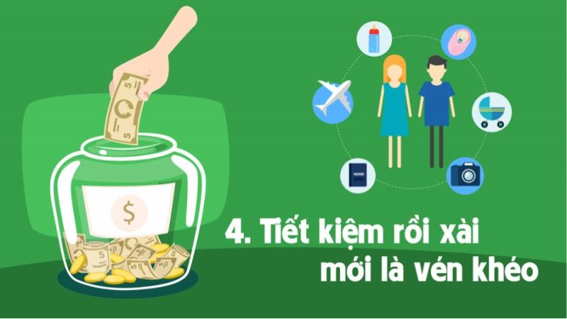 Tiết kiệm rồi xài mới là vén khéo