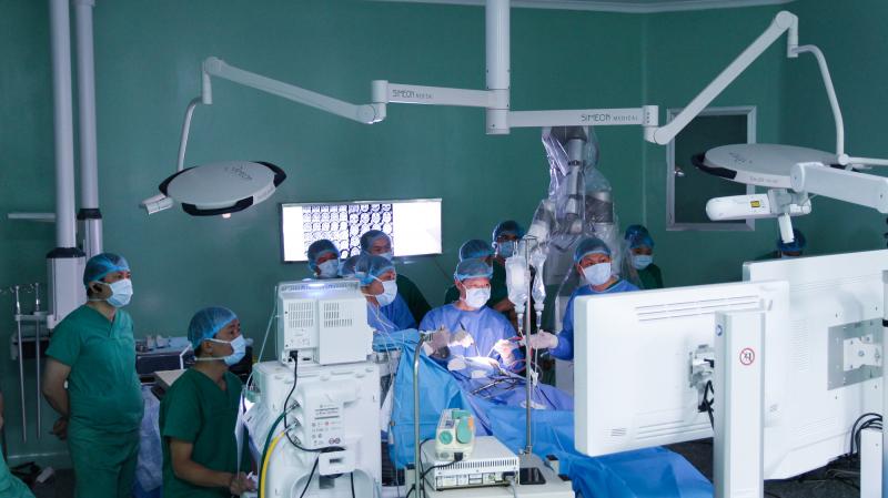 Một ca phẫu thuật tại bệnh viện